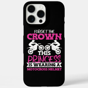 Coques iPhone 16 Pro Max Fille de moto cross tout terrain