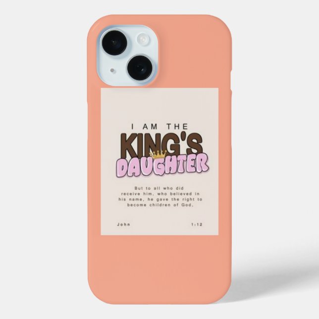 Coques Case-Mate iPhone fille du roi (Verso)