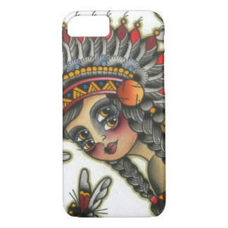 Coque iPhone 8/7 fille indienne 2