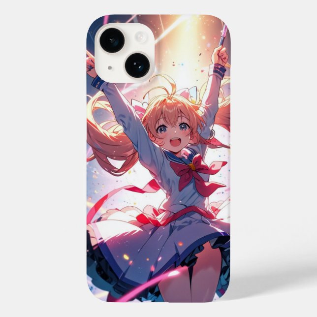 Coques Case-Mate iPhone Fille magique maladroite (Verso)