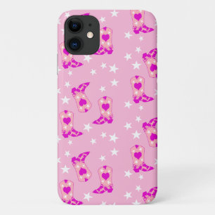 Case-Mate iPhone Case Fille moderne fille rose fille Bottes occidentales