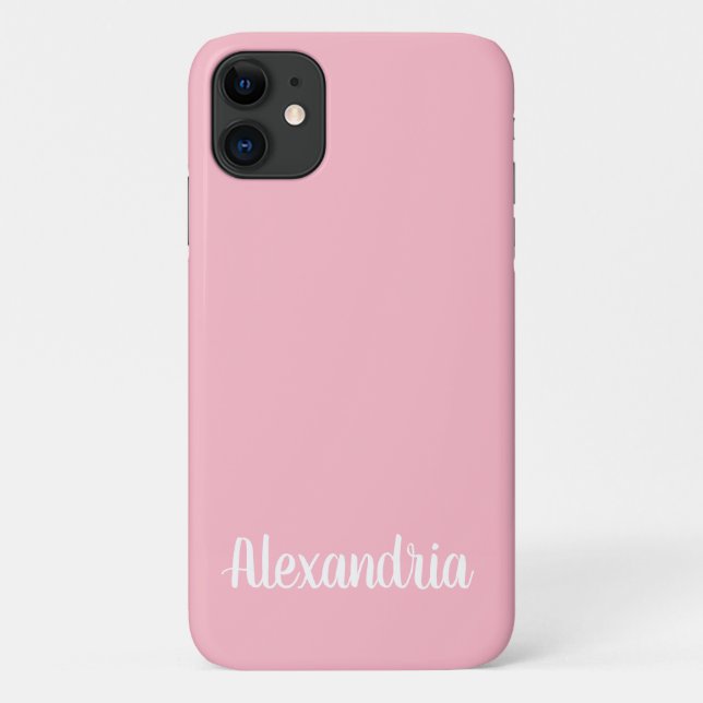Coques Case-Mate iPhone Fille PINK LEMONADE couleur solide (Dos)