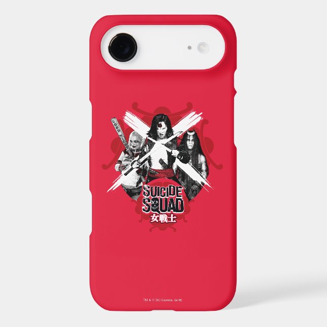 Coques Case-Mate iPhone Filles "guerrière féminine " de peloton du peloton (Verso)