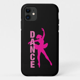 Case-Mate iPhone Case Filles Hot rose Ballerina Danse