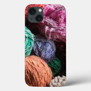 Coques Pour iPhone Fils de laine chilienne teints de teintures nature