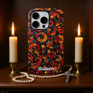 Coques iPhone 16 Pro Fils et spirales Abstraits