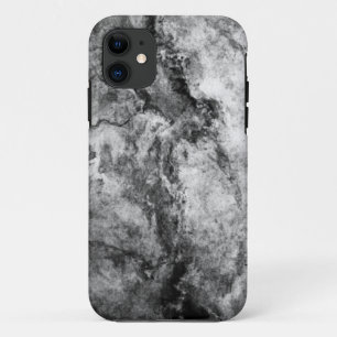 Case-Mate iPhone Case Finition en marbre noir et blanc strié de fumée