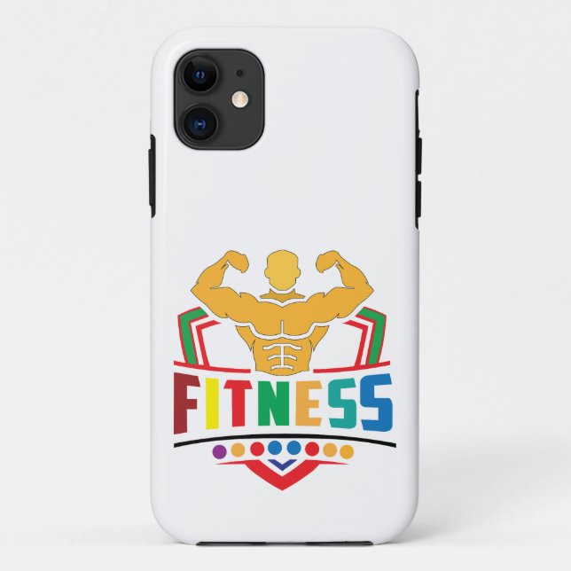 Coques Case-Mate iPhone Fitness Lifestyle – Train Hard Stay Strong (Dos)