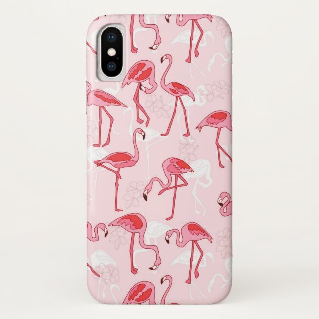 Coques Case-Mate iPhone flamant rose (Dos)