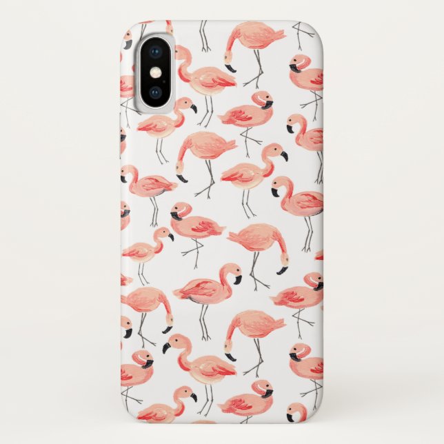 Coques Case-Mate iPhone Flamant rose (Dos)