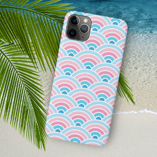 Case-Mate iPhone Case Flamant rose bleu rose rose  Motif des vagues conc