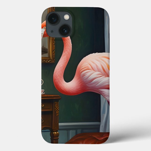 Coques Case-Mate iPhone Flamant rose Cozy Corner (Verso)