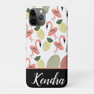 Case-Mate iPhone Case Flamant Rose Dessins à la Main pour l'Été