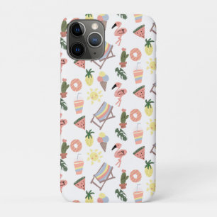 Case-Mate iPhone Case Flamant Rose Dessins à la Main pour l'Été