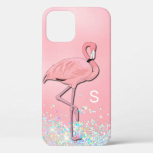 Case-Mate iPhone Case Flamant rose rose monogramme