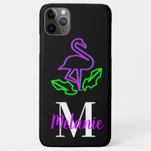 Case-Mate iPhone Case Flamant rose Tropical Neon moderne Violet Flouresc