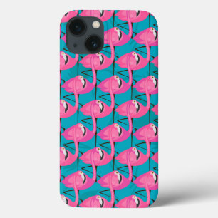 Etui iPhone Case-Mate Flamants roses de néon