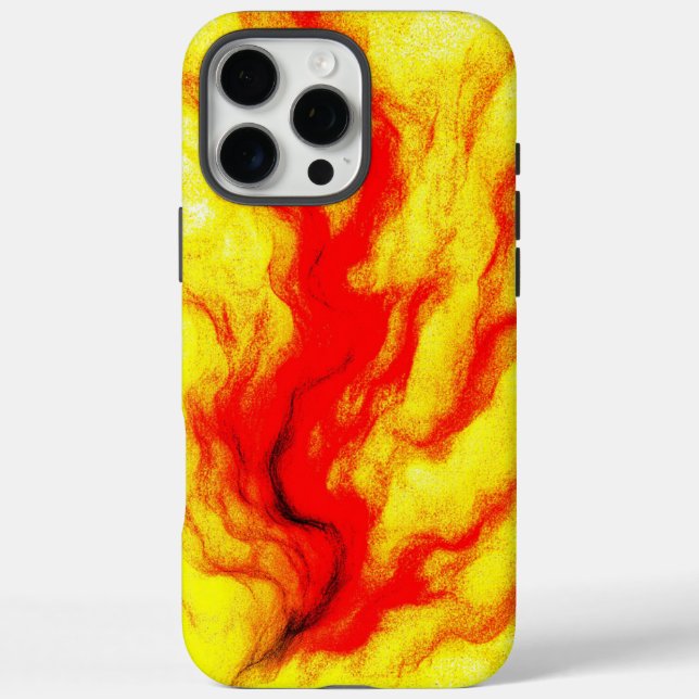 Coques Case-Mate iPhone Flame - Abstrait Incendie (Verso)