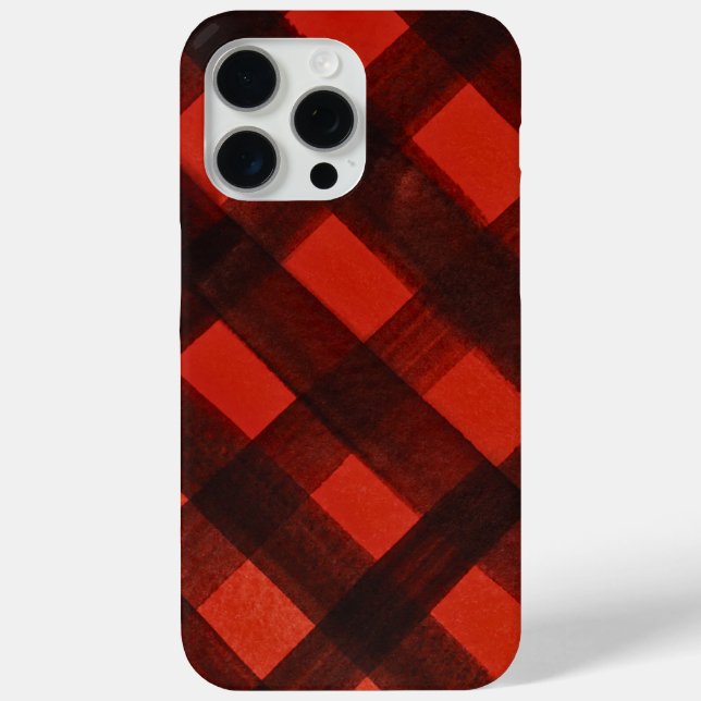 Coques Case-Mate iPhone Flannel En vichy laide doux Plaid Joyeux Noël (Verso)