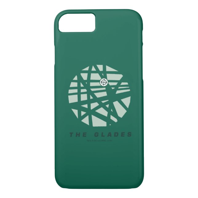 Coques Case-Mate iPhone Flèche | Carte de la ville de Glades (Dos)
