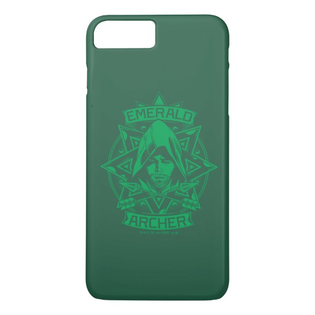 Coques Case-Mate iPhone Flèche | Emerald Archer Graphic (Dos)