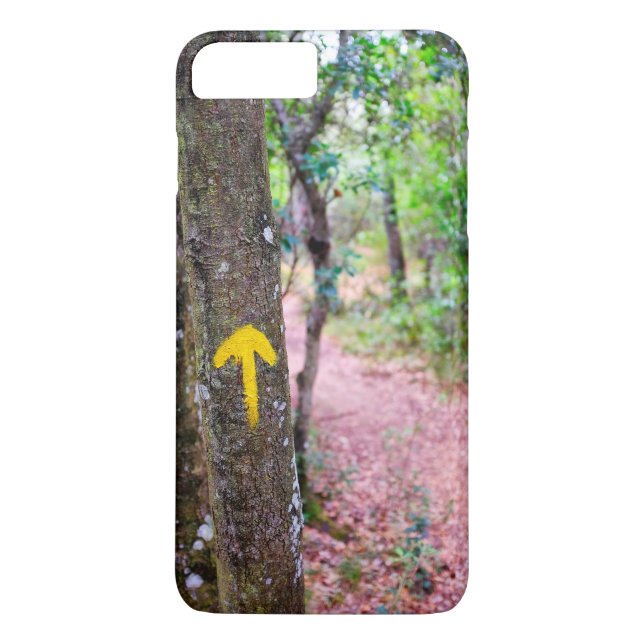 Coques Case-Mate iPhone Flèche jaune (Dos)