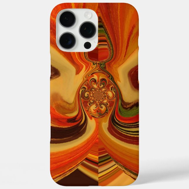 Coques Case-Mate iPhone Flèches Abstraites avec Teardrop Center Art Print (Verso)