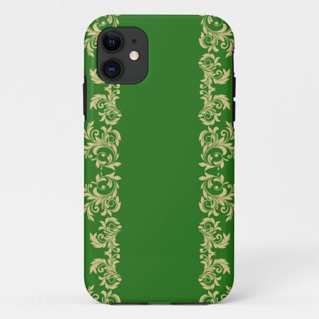 Coques Case-Mate iPhone Flèches de mousse d'or (Dos)