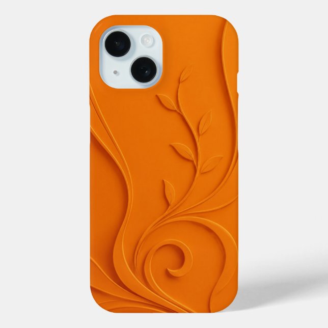 Coques Case-Mate iPhone Fleur Abstrait Élégant (Verso)