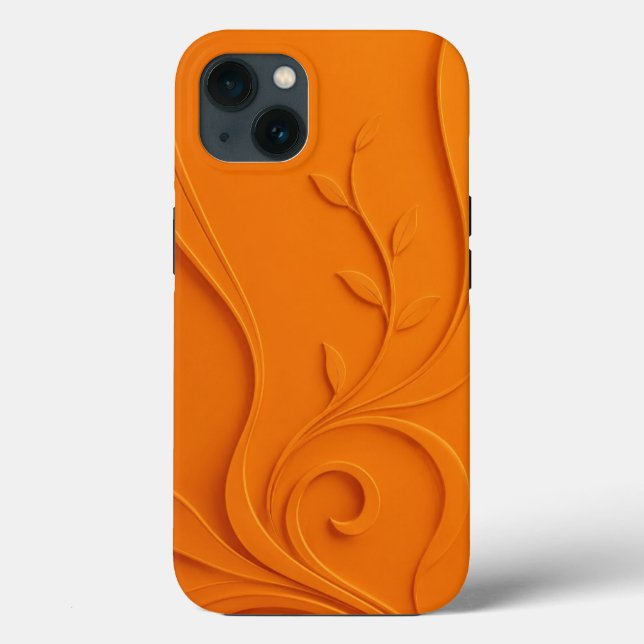 Coques Case-Mate iPhone Fleur Abstrait Élégant (Verso)