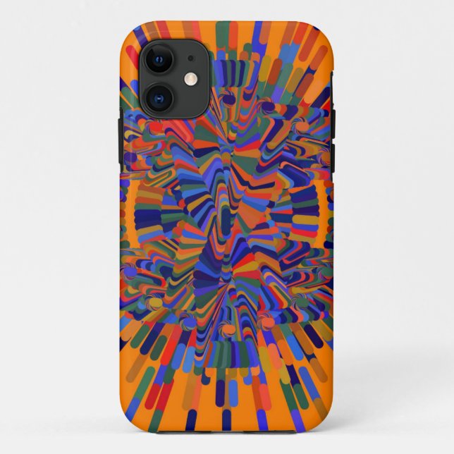 Coques Case-Mate iPhone Fleur Abstraite (Dos)