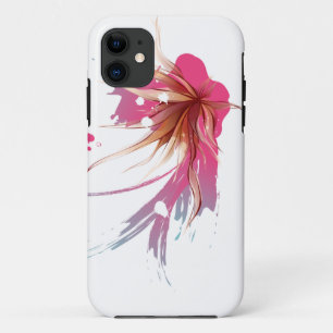 Coques Pour iPhone Fleur Abstraite d'Hibiscus