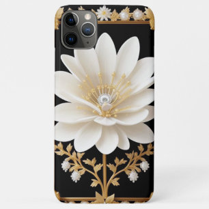 Case-Mate iPhone Case Fleur Blanche Élégante