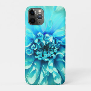 Case-Mate iPhone Case Fleur bleu clair Dahlia