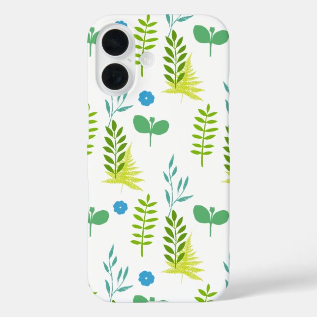 Coques Case-Mate iPhone Fleur bleue (Verso)
