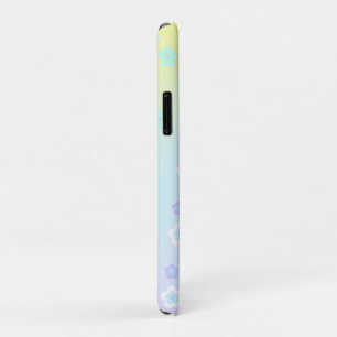 Case-Mate iPhone Case Fleur bleue florale Motif coloré dégradé