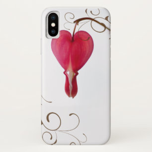 Case-Mate iPhone Case Fleur coeur rouge saignant