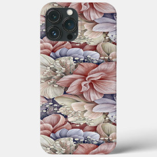 Case-Mate iPhone Case fleur coloré rose bleu classique simple