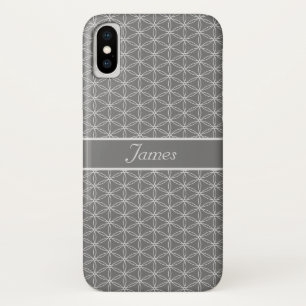 Case-Mate iPhone Case Fleur d'argent de la vie Motif