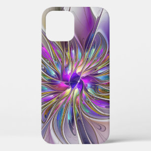 Case-Mate iPhone Case Fleur d'art Abstrait, énergique et coloré