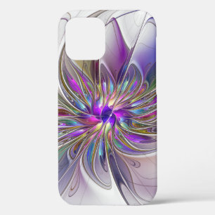 Case-Mate iPhone Case Fleur d'art Abstrait, énergique et coloré