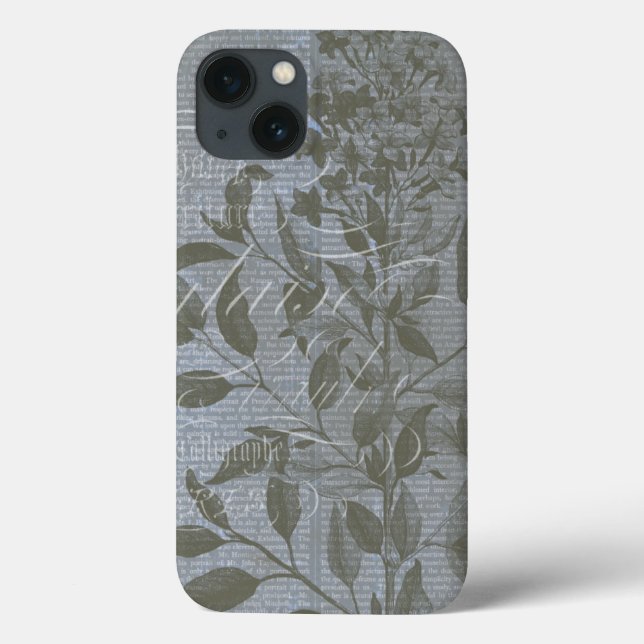 Coques Case-Mate iPhone Fleur de Bleu I (Verso)