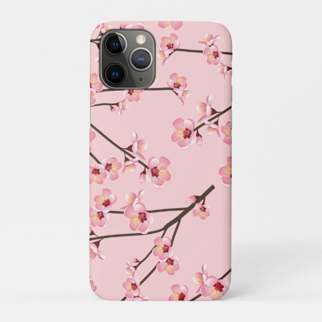 Coques Case-Mate iPhone Fleur de cerise (Dos)