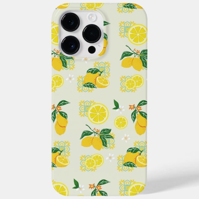 Coques Case-Mate iPhone Fleur de Citron (Verso)