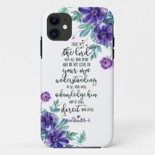 Case-Mate iPhone Case Fleur de confiance dans le Seigneur
