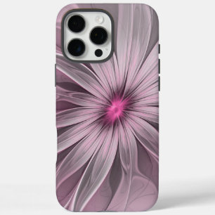 Coques iPhone 16 Pro Max Fleur de fantaisie abstraite Art fractal floral de