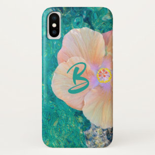 Etui iPhone Case-Mate Fleur de ketmie sur l'iphone X de l'eau de
