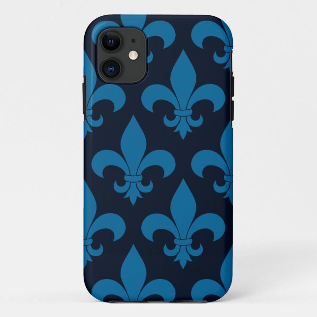Coques Case-Mate iPhone Fleur de lis Motif Classic (Dos)