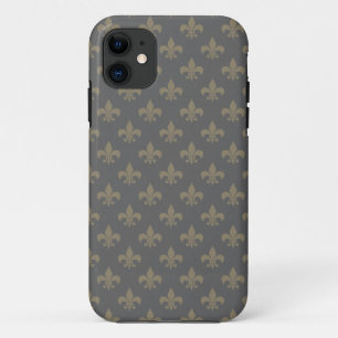 Etui iPhone Case-Mate Fleur de lis Motif + votre image ou texte