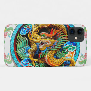 Case-Mate iPhone Case fleur de lotus de la peinture de dragon Cool chino